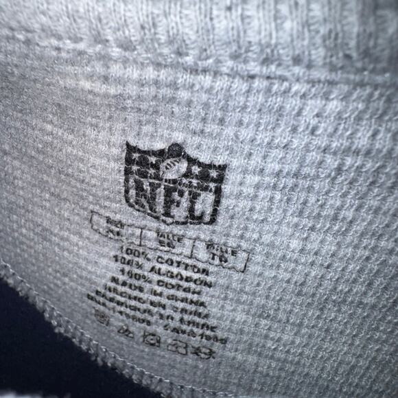 Vintage Y2K Dallas Cowboys NFL double layer thermal T-shirt - Picture 3 of 4